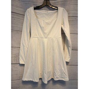 HYZ Long-Sleeved Athletic Mini Dress with Shorts Size M
